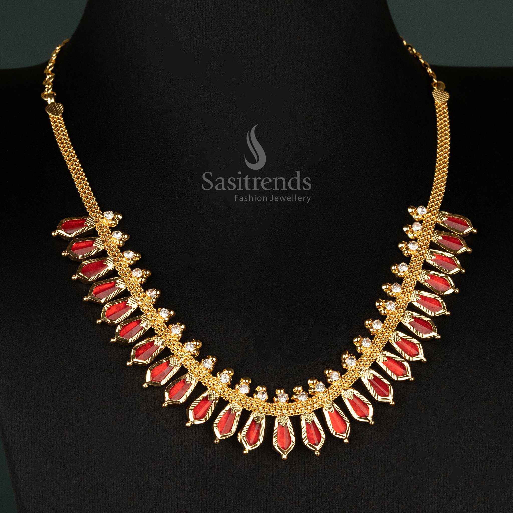 Kollam Supreme Gold Supreme Chain Premium Gold Plated Saniya Chain