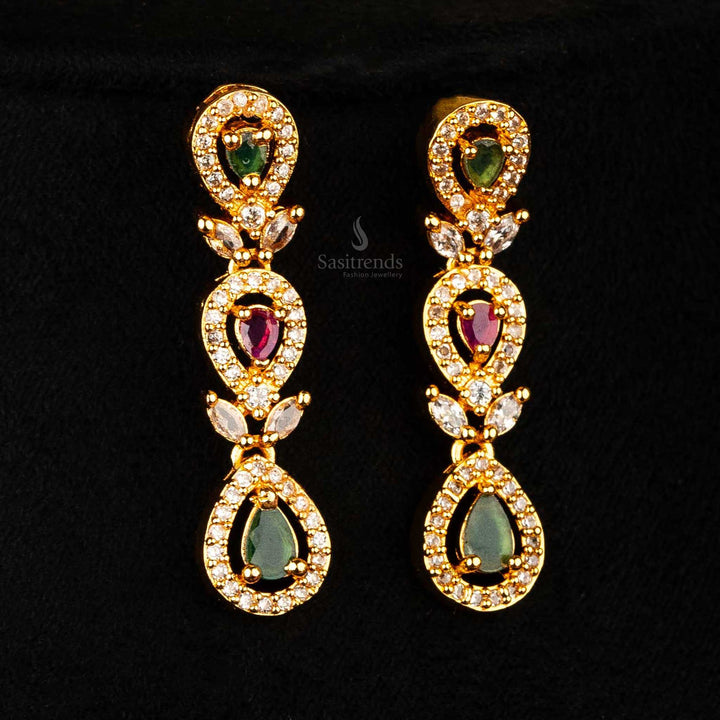 Luxurious micro gold-plated jewellery set for special occasions - Sasitrends