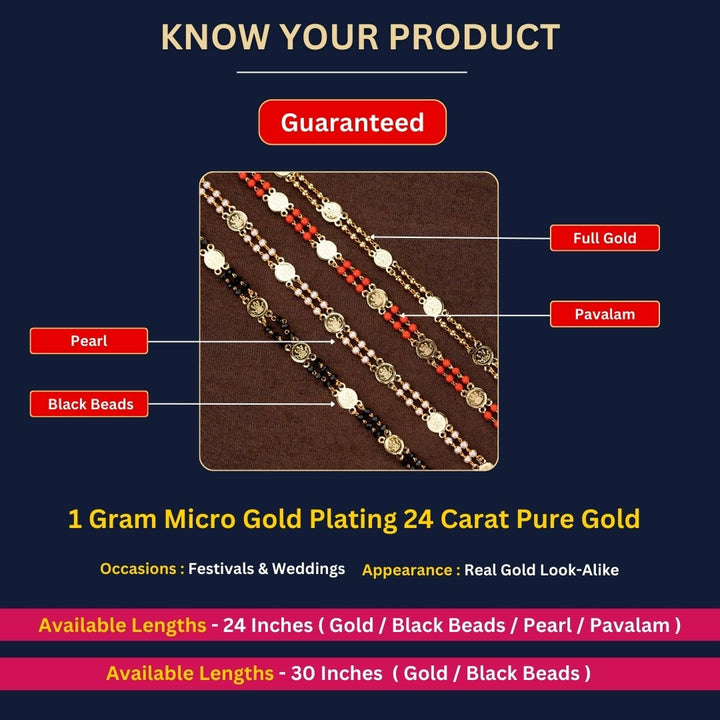 Micro Gold Plated Chain Measurement Image - Sasitrends