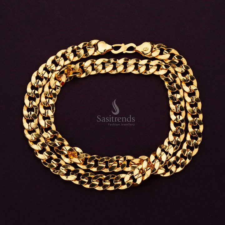 Micro Gold Plated -Round shaped interlink, High-Quality Craftsmanship – Sasitrends