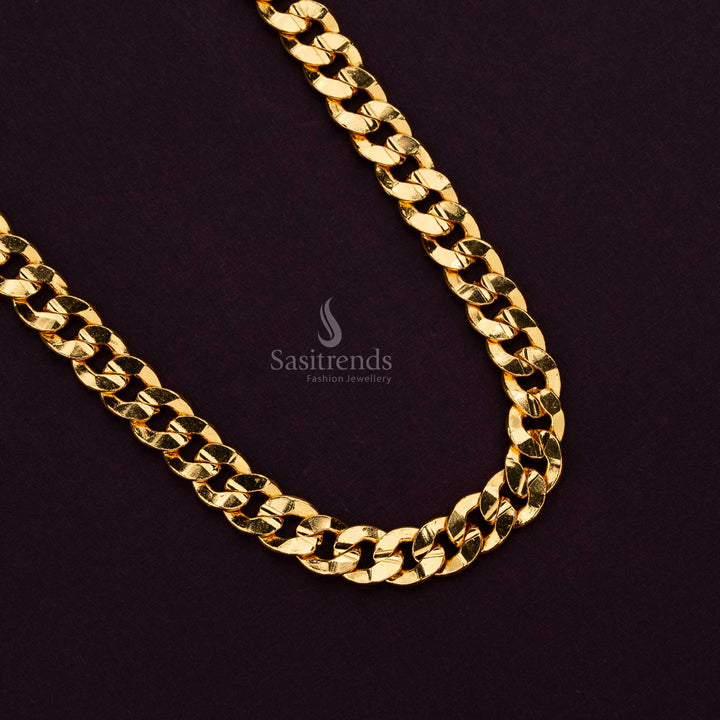 Men’s One Gram Jewellery Round shaped interlink, Traditional and Festive Wear – Sasitrends