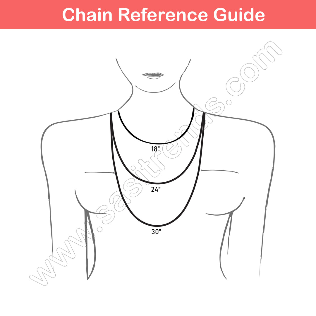 Measurement Mugappu Chain Sasitrends