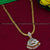 One Gram Micro Gold Plated Attigai Jewelry with Flexible Chain & AD Stones