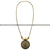 Roopasi Antique Gold Necklace with Small Chakra Pendant sasitrends online shopping