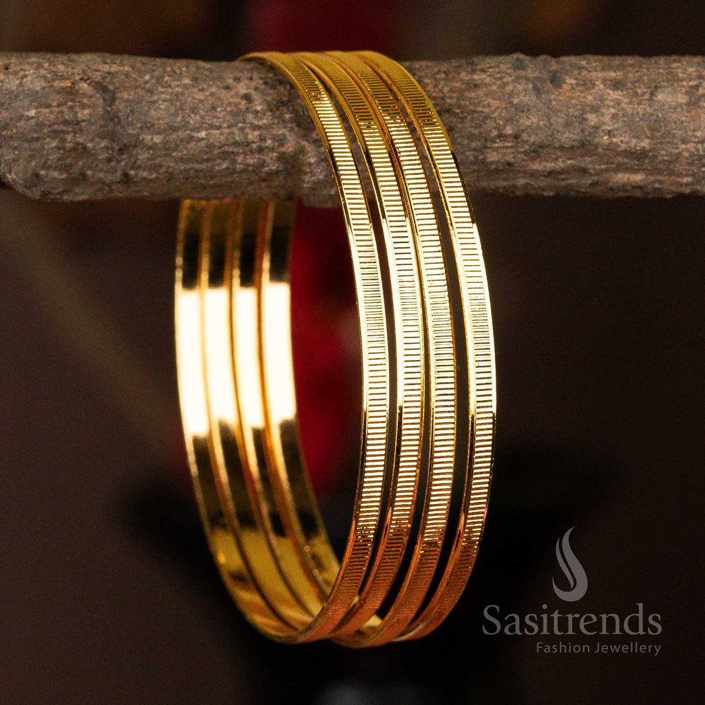 【美品】human made bangle gold Intricate Ethereal Floral 22k Gold Bangle Pair – Andaaz Jewelers