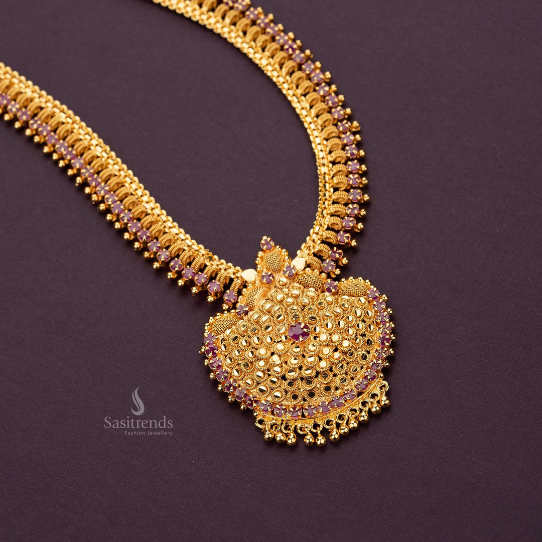 Pendant One Gram Gold Jewellery Long Chains Sasitrends
