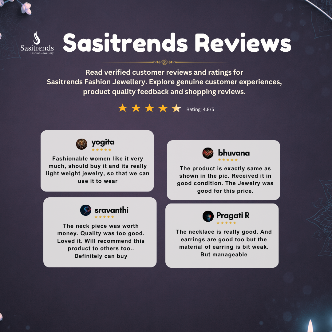  micro gold plated  necklace set review image - Sasitrends