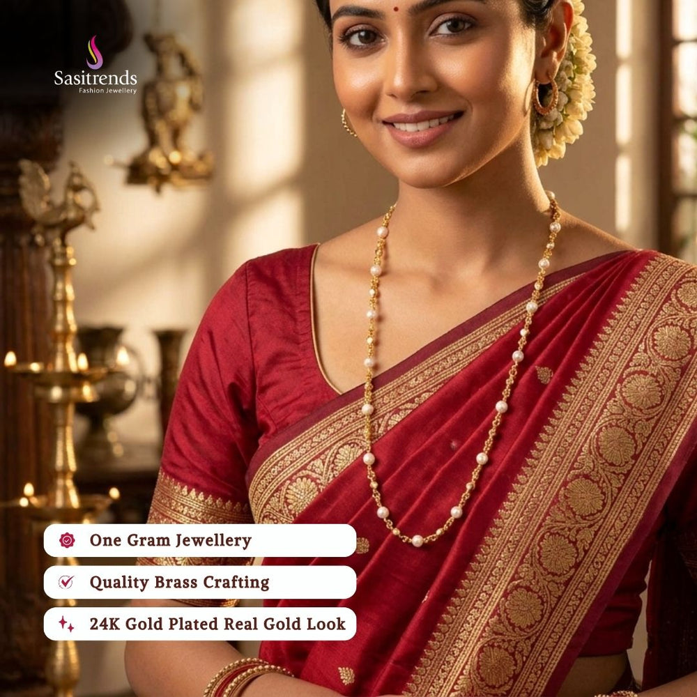 Guaranteed Micro gold plated chain necklace model image - Sasitrends
