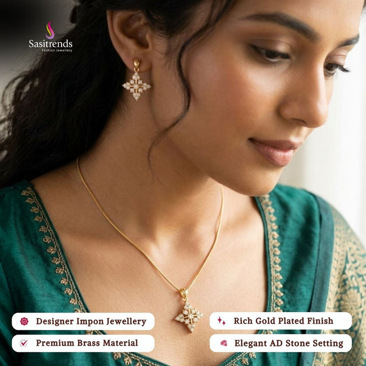 Micro gold plated chain necklace - Sasitrends