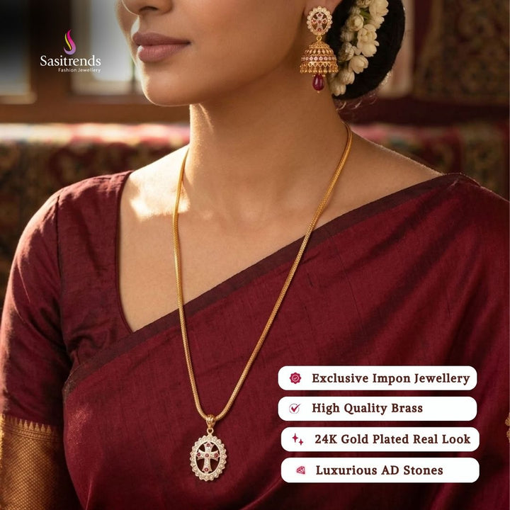 Micro gold plated chain necklace - Sasitrends