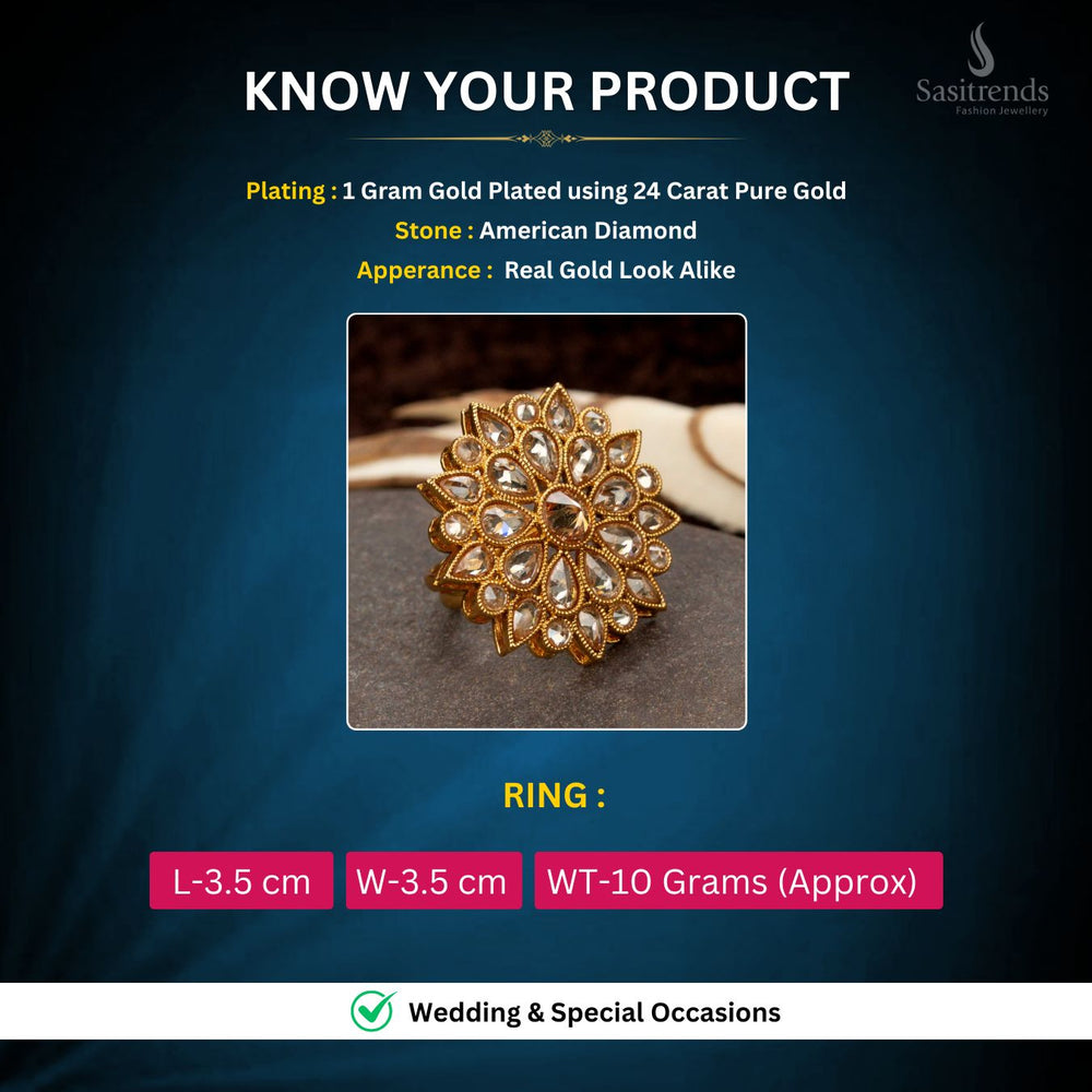 Gold Plated Ring Measurement image - Sasitrends