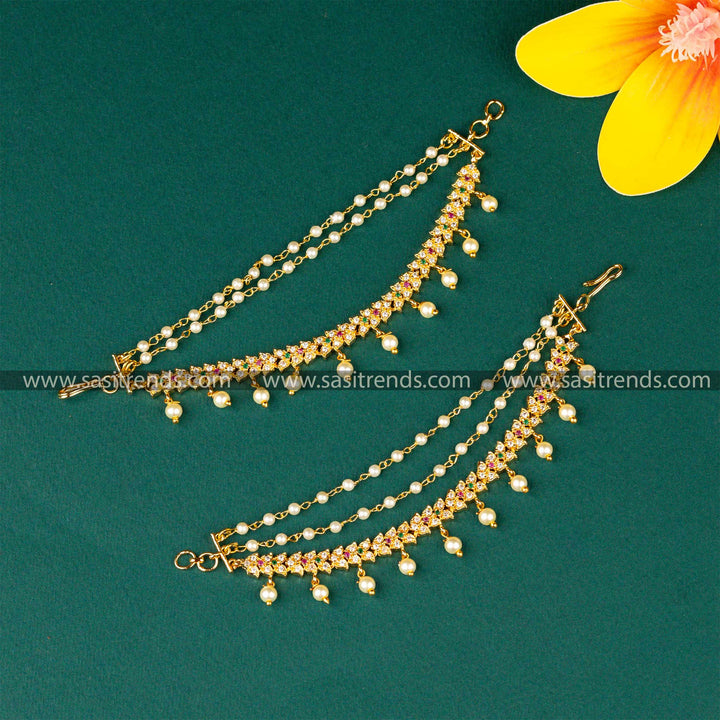 Attractive Guaranteed Micro Gold Plated Pearl Matil Sasitrends Online Shopping