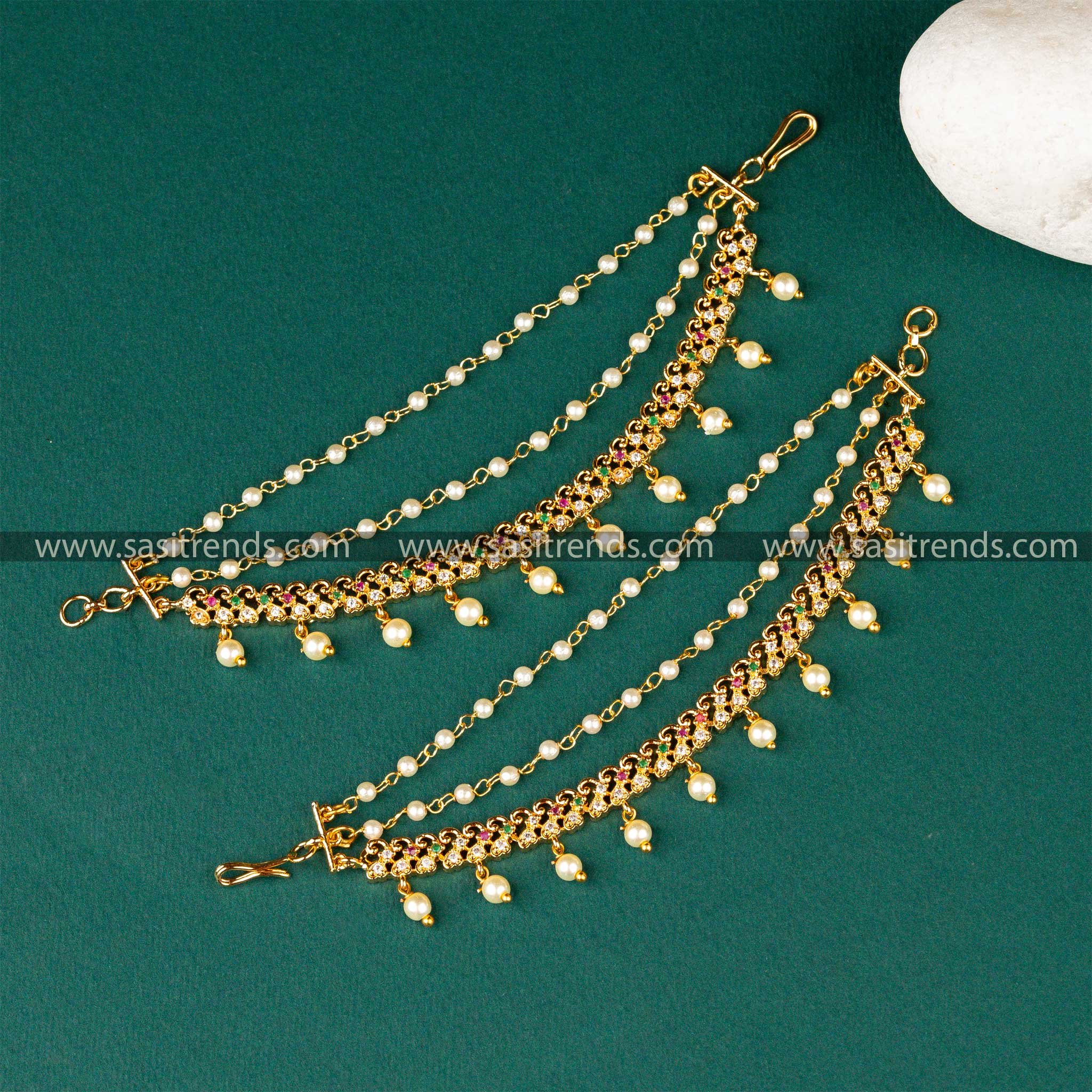 Traditional Occasion Guaranteed Micro Gold Plated Pearl Matil Sasitrends Online Shopping