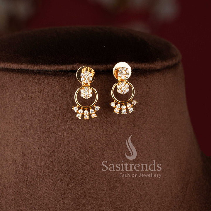 Attractive Flower Pendant Necklace Set - Perfect for Traditional Occasions - Sasitrends

