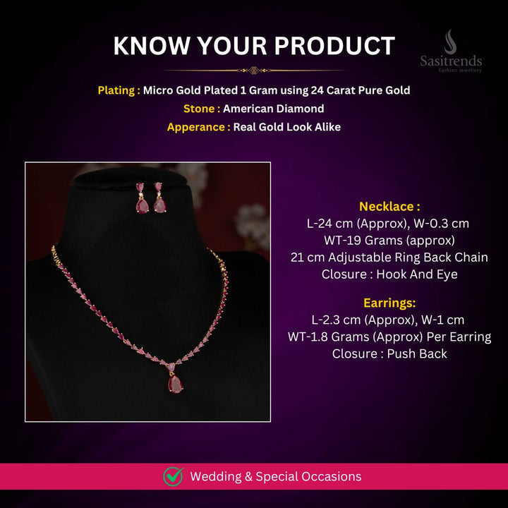 Micro Gold plated Measurement Image - Sasitrends