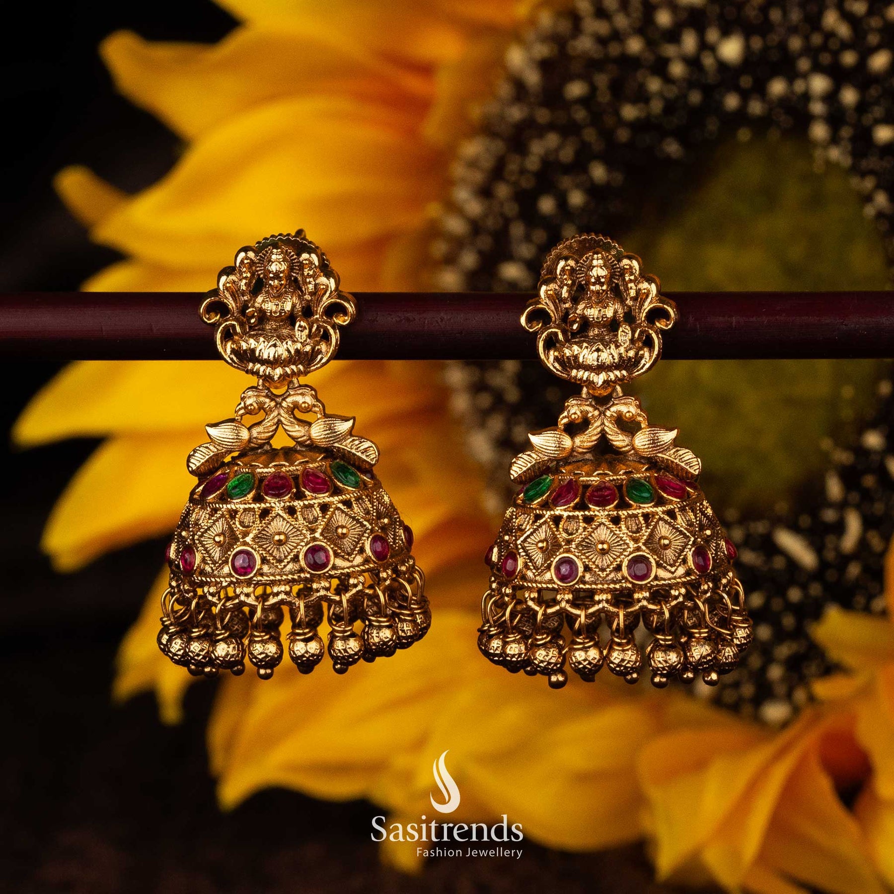 South Indian Fashion Jhumka Earrings Online Traditional Wear