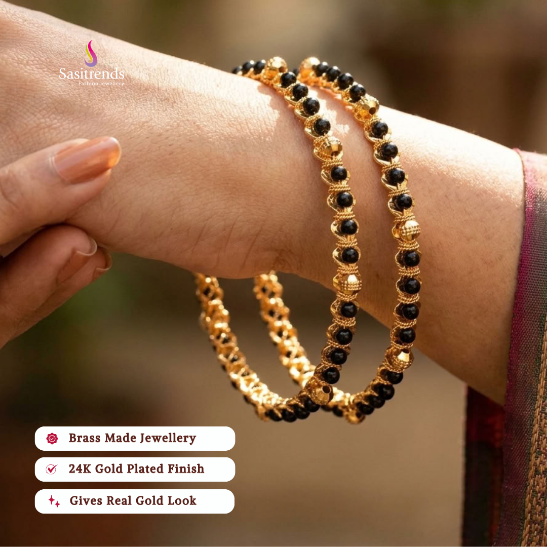 Guaranteed micro gold plated Bangles - Sasitrends