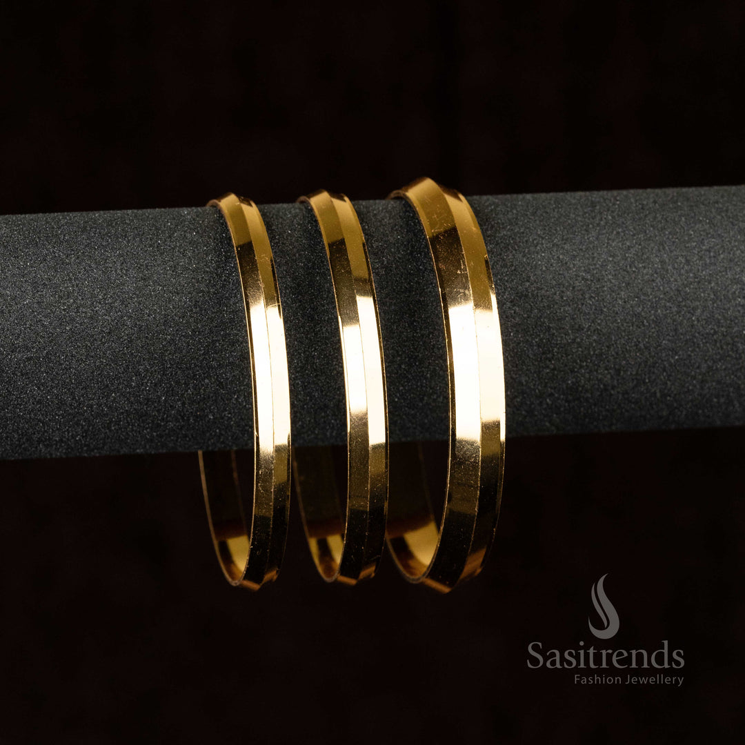 Micro Gold Plated Kada Bracelet For Men Enhance Your Traditional