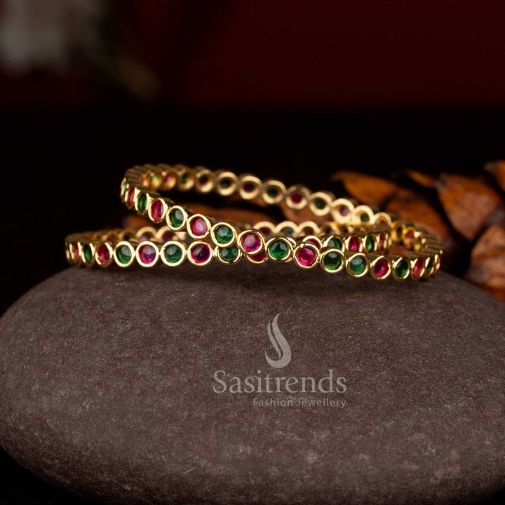 Guaranteed Micro Gold Bangles Sasitrends Online Shopping 