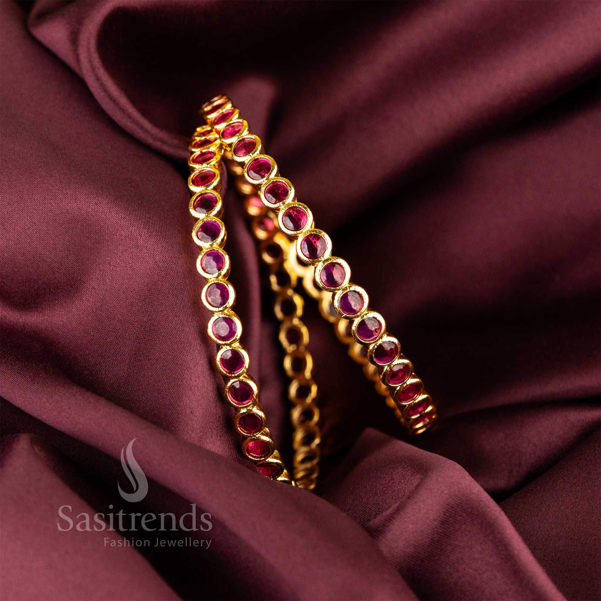 Guaranteed Micro Gold Bangles Sasitrends Online Shopping