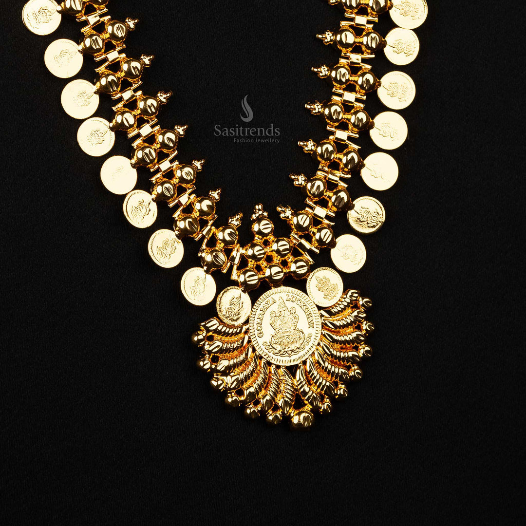 Lakshmi Coin Necklace Gold Gold Lakshmi Coin Necklace Lakshmi Gold