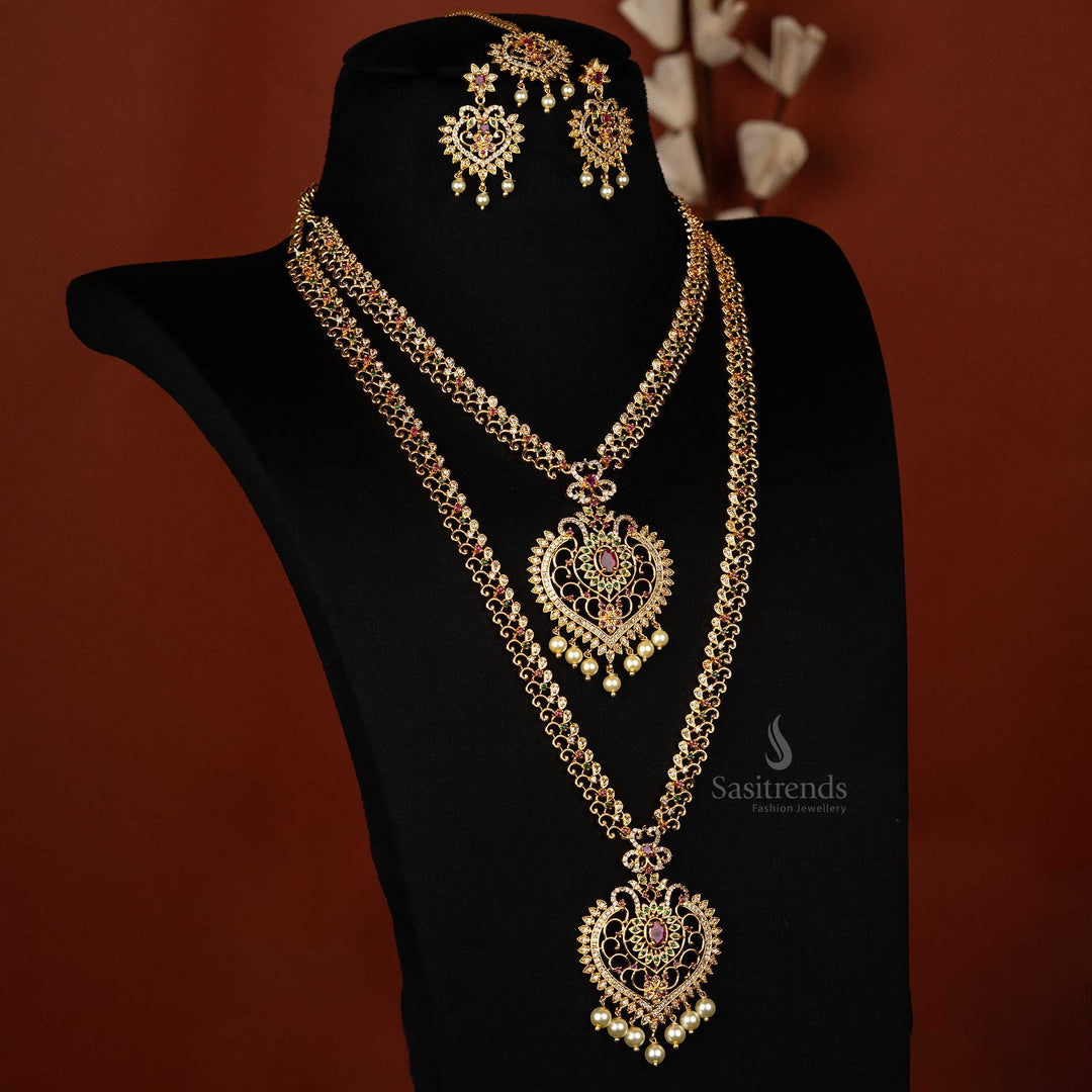 Online Jewellery Set Combo Silver Plated Combo Jewellery Set