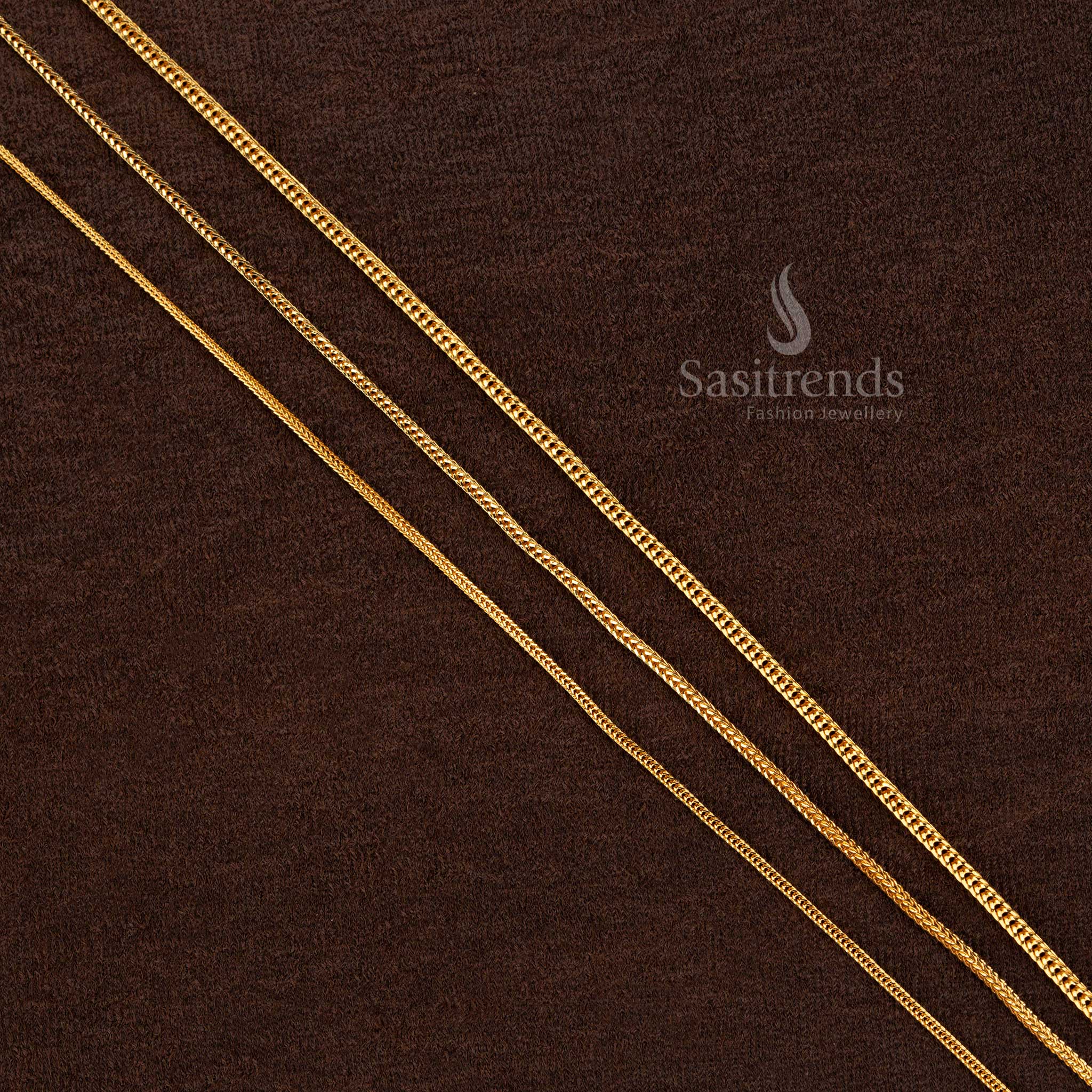Guaranteed Micro Gold Plated Flexible Chain – 1 Gram, Premium Finish ...