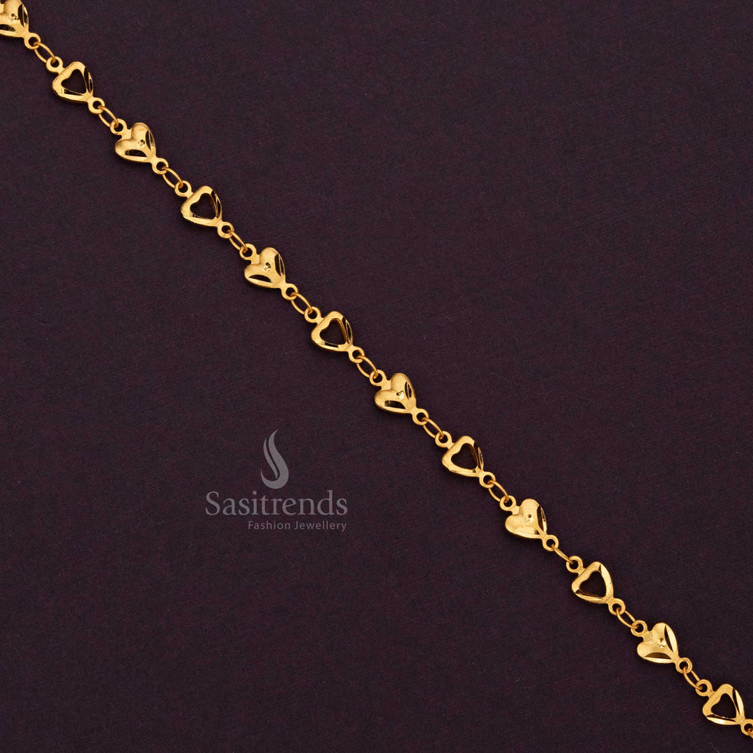 Collection of Micro Gold Plated Bracelets for Teens Sasitrends