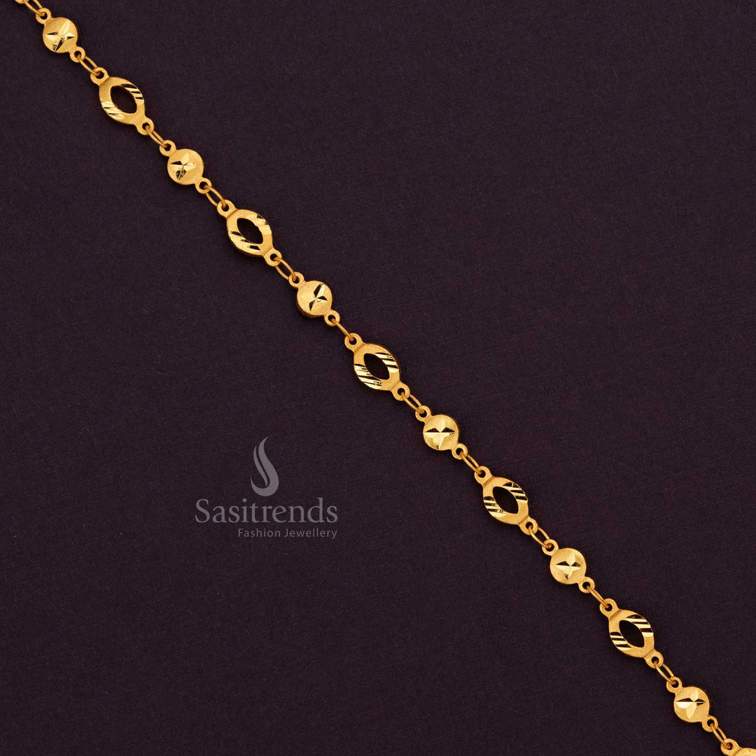 Collection of Micro Gold Plated Bracelets for Teens Sasitrends