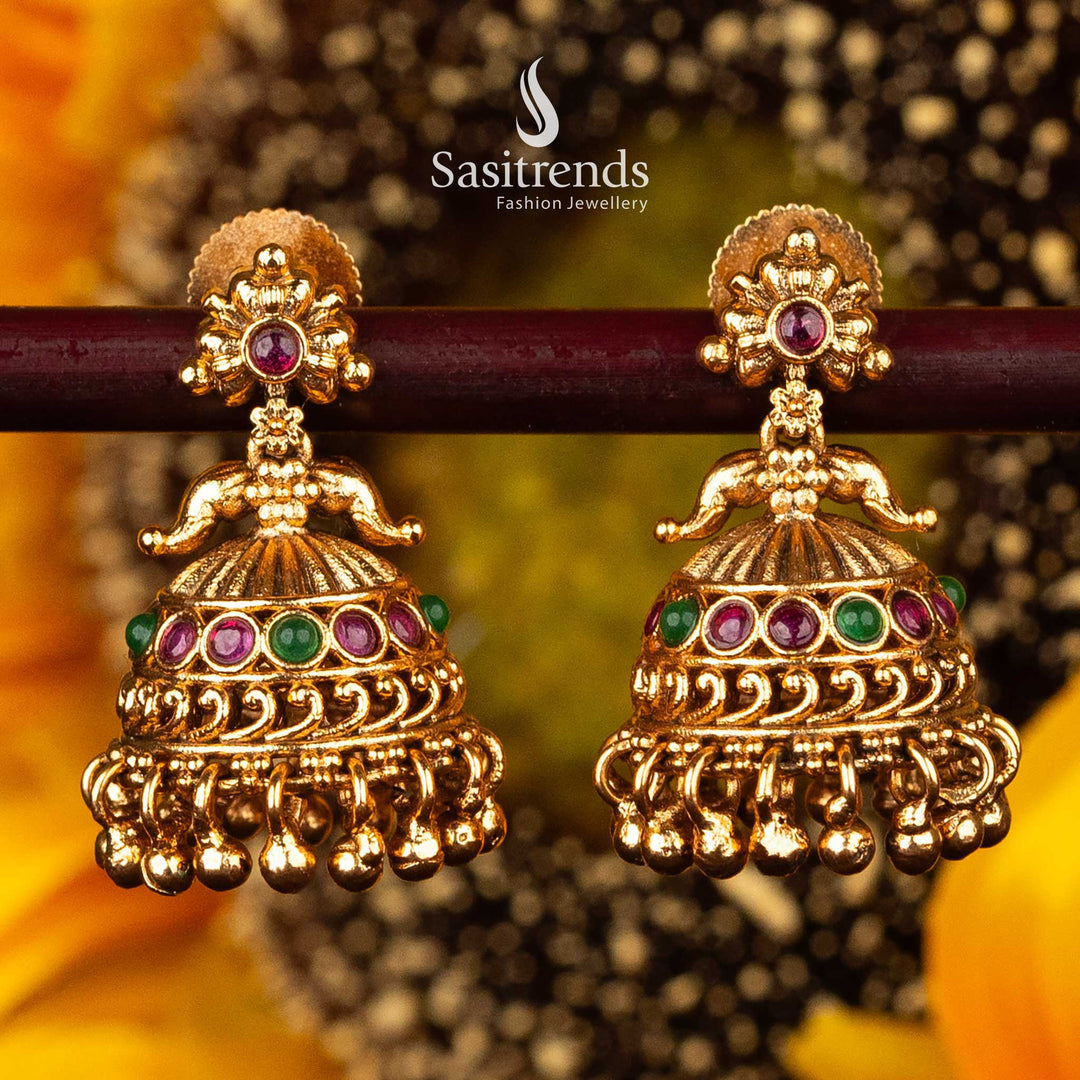 Jhumka Earrings Buttalu Buttalu For Bride Buttalu For Bride Small