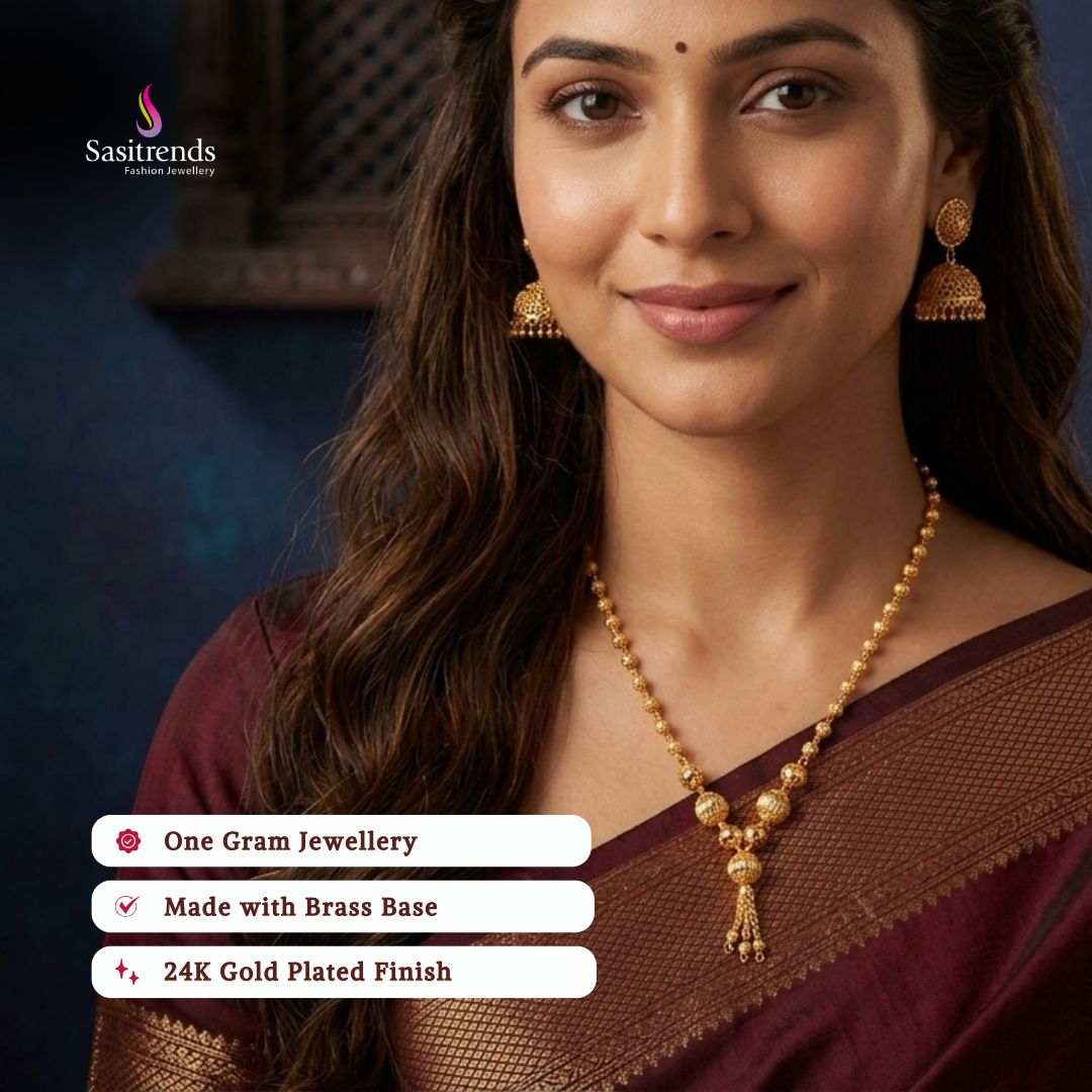 Guaranteed Micro gold plated chain necklace model image - Sasitrends
