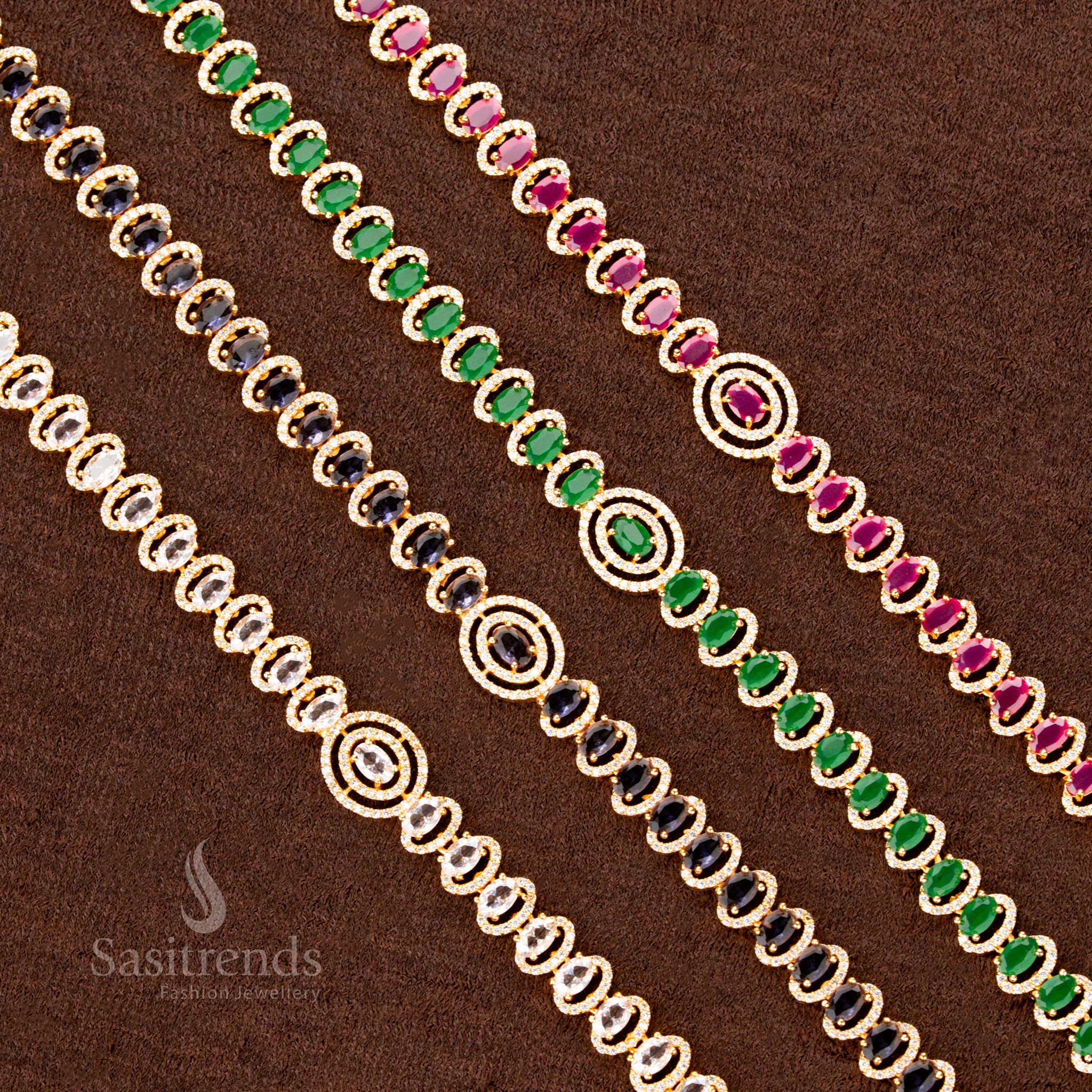  Hip Chain with Circular Center Motif for Festive Styling - Sasitrends