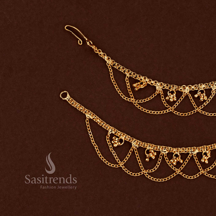 Traditional Micro Gold Plated Chain Matil – Sasitrends - Sasitrends