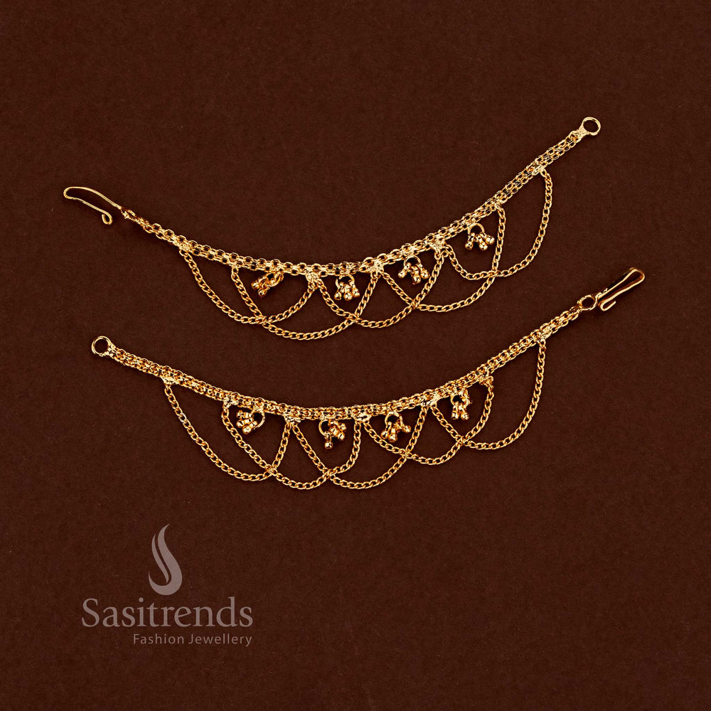 Traditional Micro Gold Plated Chain Matil – Sasitrends - Sasitrends
