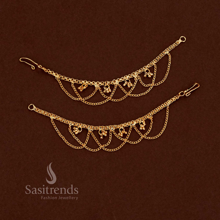 Traditional Micro Gold Plated Chain Matil – Sasitrends - Sasitrends