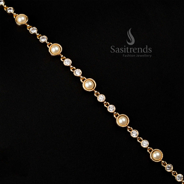 Panchaloha Lakshmi Pendant Long Haram Necklace with Impon Micro Gold Finish – Sasitrends