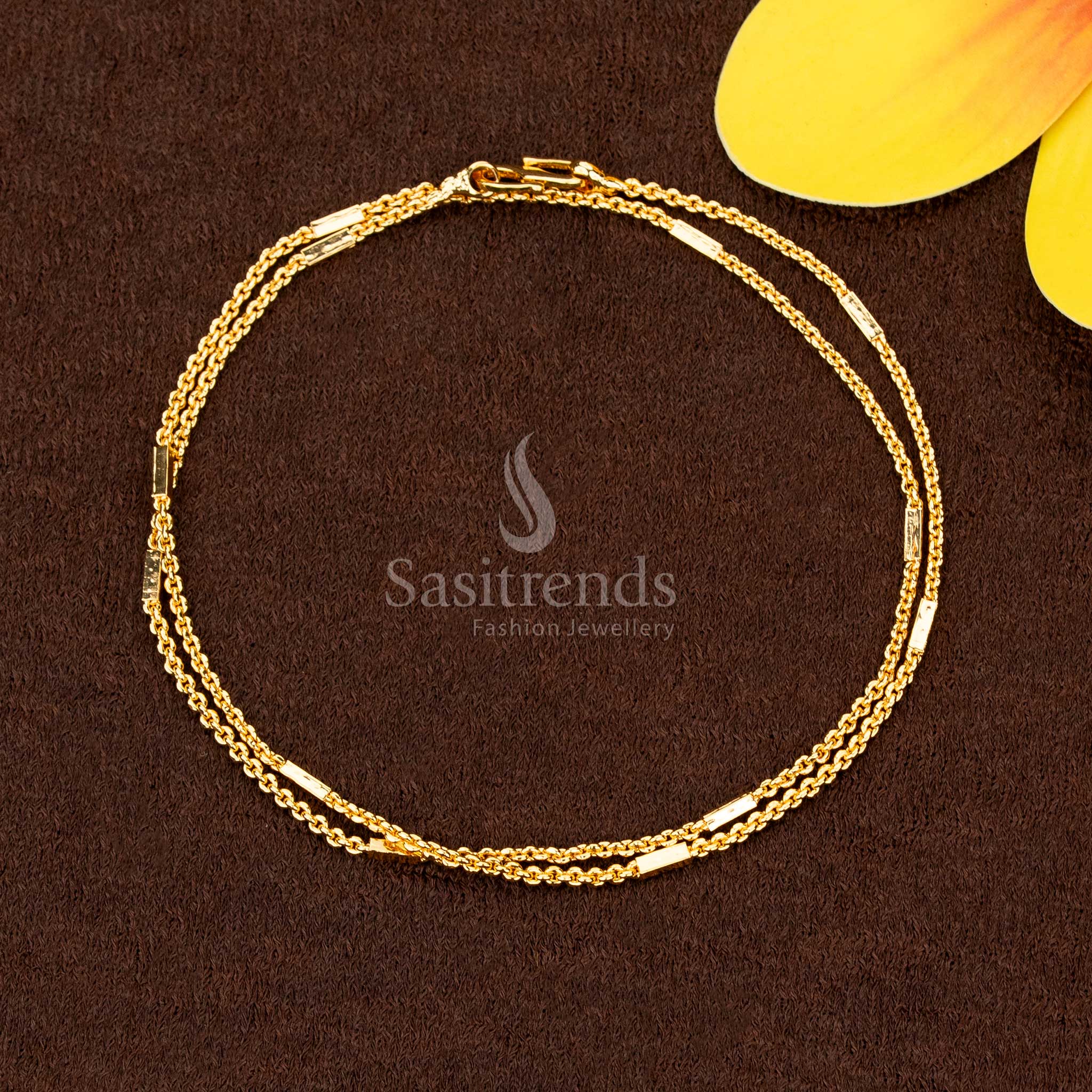 Guaranteed One Gram Micro Gold Plated Chain Collection – 24K Pure Gold Plated Traditional Chains