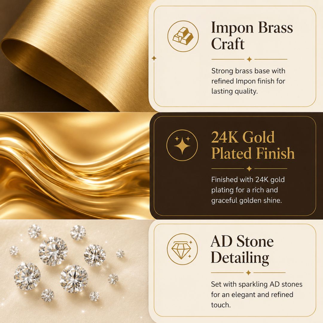 Guaranteed impon micro gold plated AD stone matils - Sasitrends