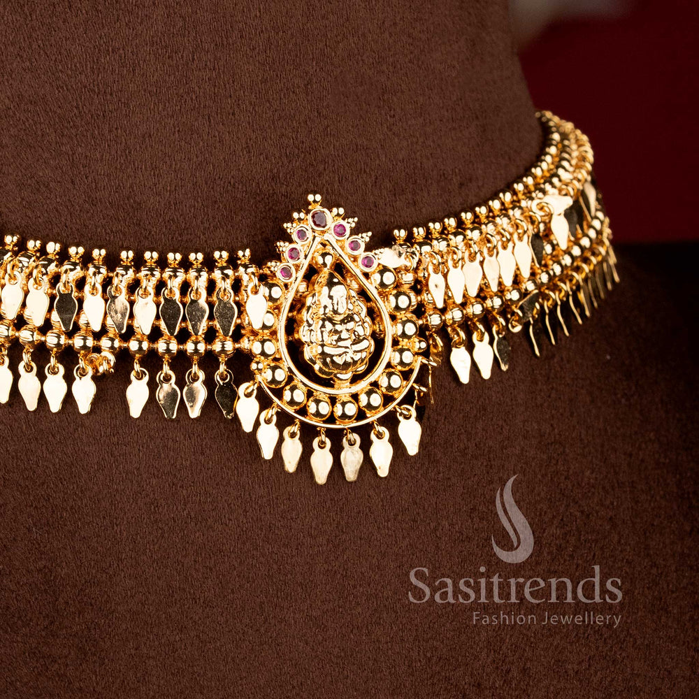 Guaranteed Quality Kerala Style Elakkathali Choker that Looks Like Real Gold - Sasitrends