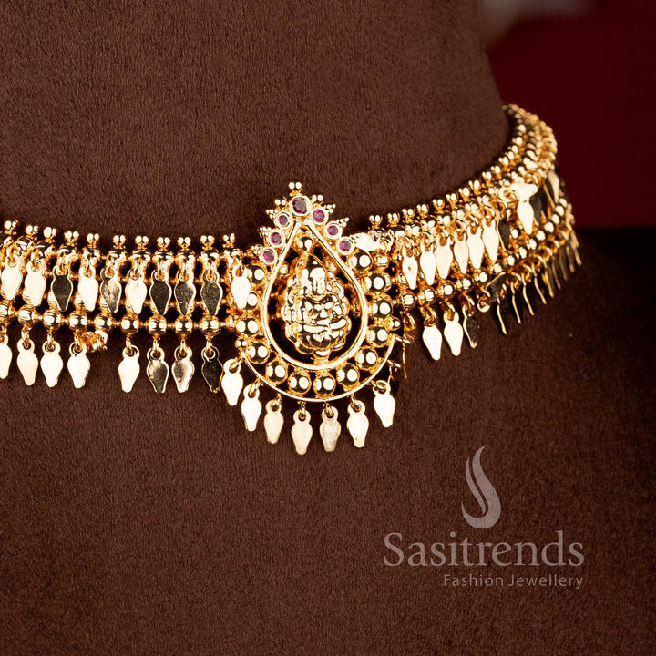 Guaranteed Quality Kerala Style Elakkathali Choker that Looks Like Real Gold - Sasitrends