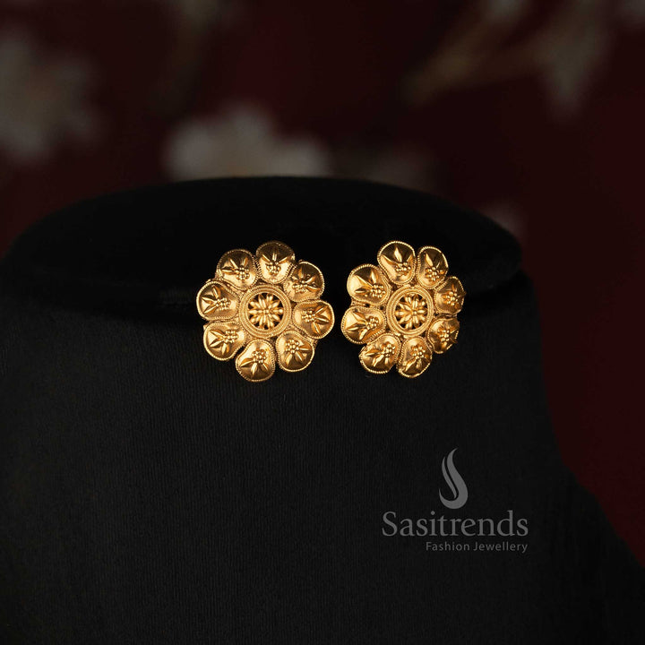 Traditional Antique Gold Plated Multi Tiered Coin and Panel Choker Set - Sasitrends