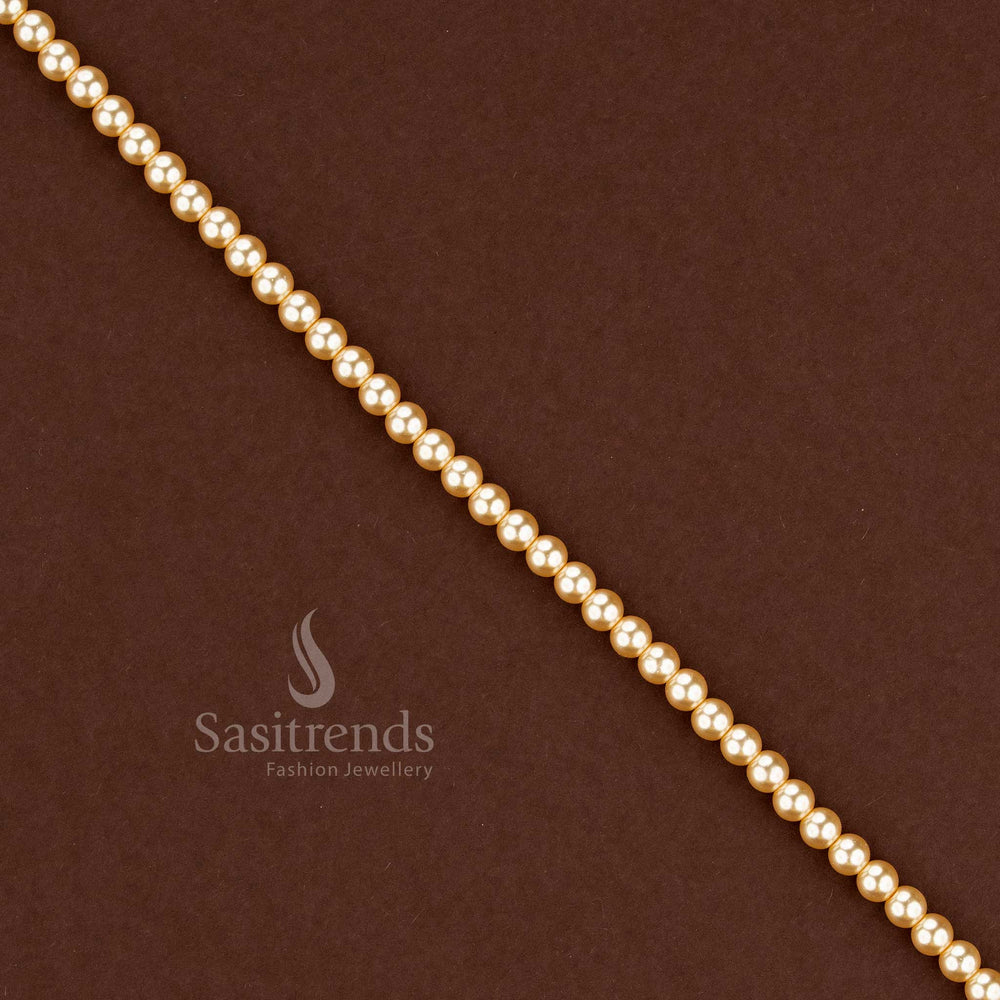 Premium Crystal Glass Pearl Beads for Jewellery Making and DIY Crafts - Sasitrends