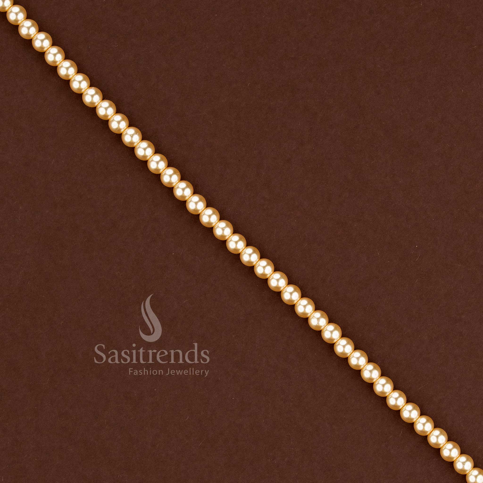 Premium Crystal Glass Pearl Beads for Jewellery Making and DIY Crafts - Sasitrends