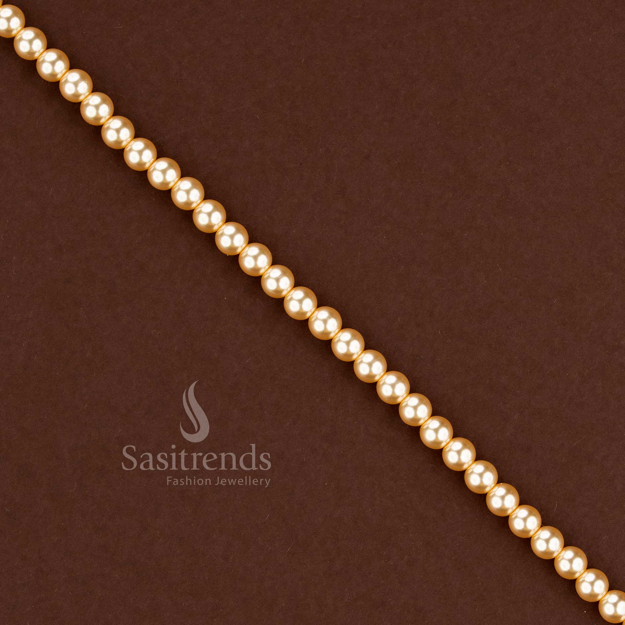 Premium Crystal Glass Pearl Beads for Jewellery Making and DIY Crafts - Sasitrends