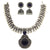 Blue Stone Silver Necklace - Sasitrends