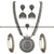 Sasitrends Full Combo Niranjana Chakra Pendant Oxidised Jewellery Set - Sasitrends