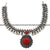 Sasitrends Oxidised Stone Ball Necklace for Women & Girls - Sasitrends
