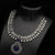 Oxidised Blue Stone Studded Jewellery Online Shopping