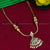 New Traditional Gold Plated Attigai Necklace with American Diamond Stones | Sasitrends