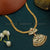 Exquisite Multi-Color Ducks Aadigai Necklace, Micro Gold Plated - One Gram